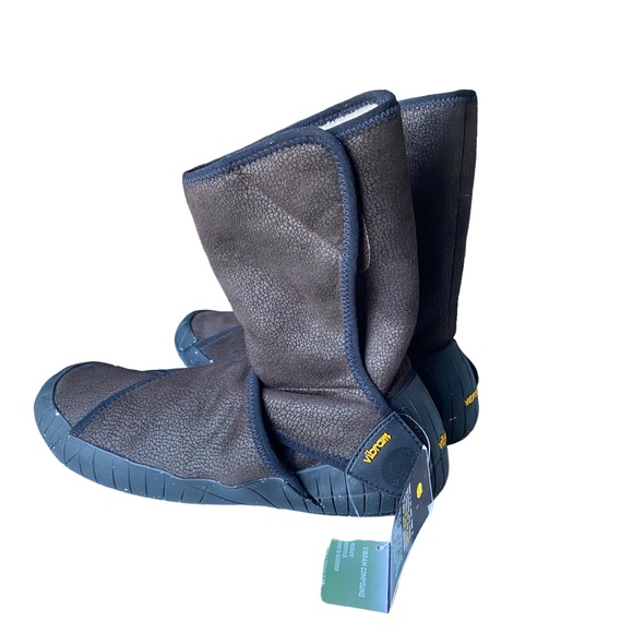 Vibram FiveFingers Unisex Furoshiki Shearling Boot - Wrap Style, Machine Washable, Barefoot Feel